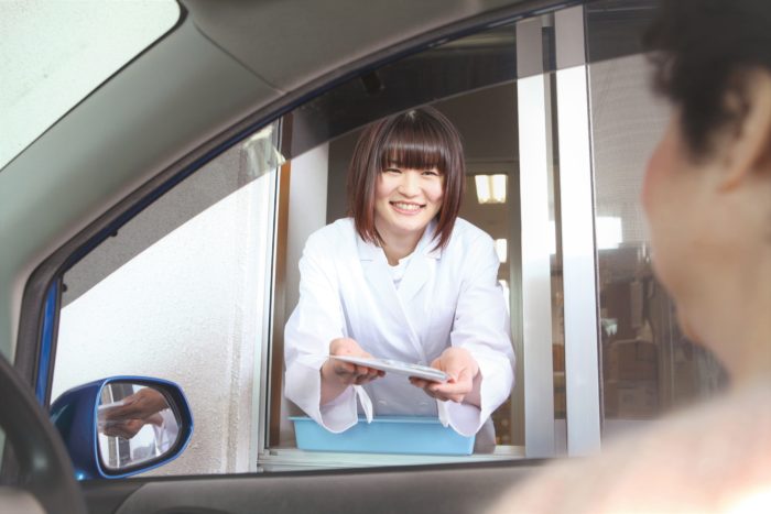 二次感染予防に「ドライブスルー調剤」をご活用ください!