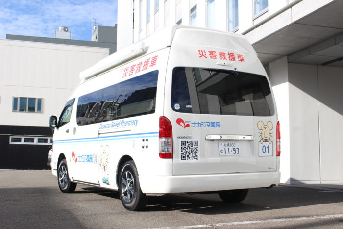 9/5「NHK　ほっとニュース北海道」で災害救援車が紹介されました