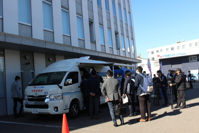 9/21関係者様向け「災害救援車」車両発表会、内覧会を開催いたしました