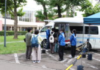 9/24-25北海道科学大学大学祭にて「災害救援車」一般公開いたしました
