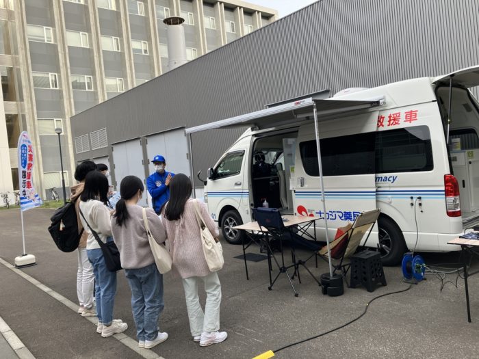 10/9北海道科学大学オープンキャンパスにて「災害救援車」一般公開いたしました