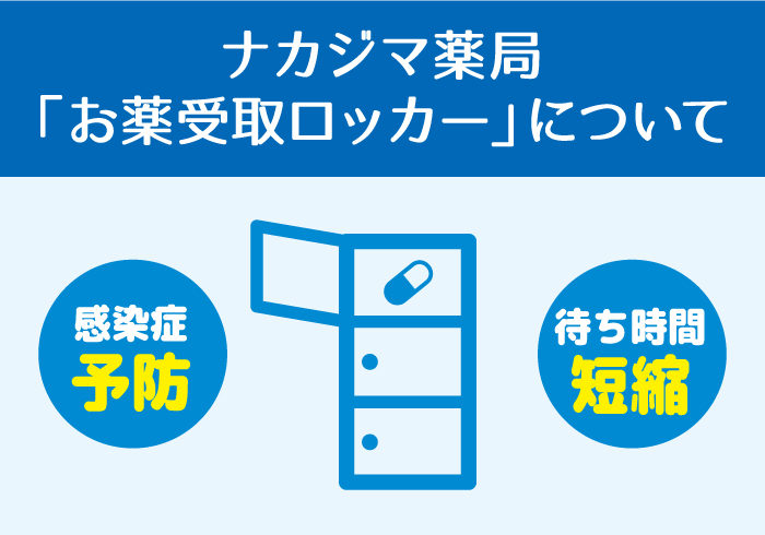 ナカジマ薬局 「お薬受取ロッカー」について