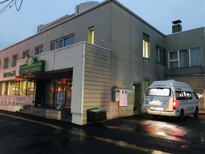 9/1 市立病院前店(滝川市)にて「災害救援車」を使用した災害訓練を実施いたしました