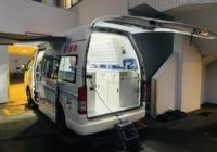 9/2 桑園店（札幌市）にて「災害救援車」を使用した災害訓練を実施いたしました