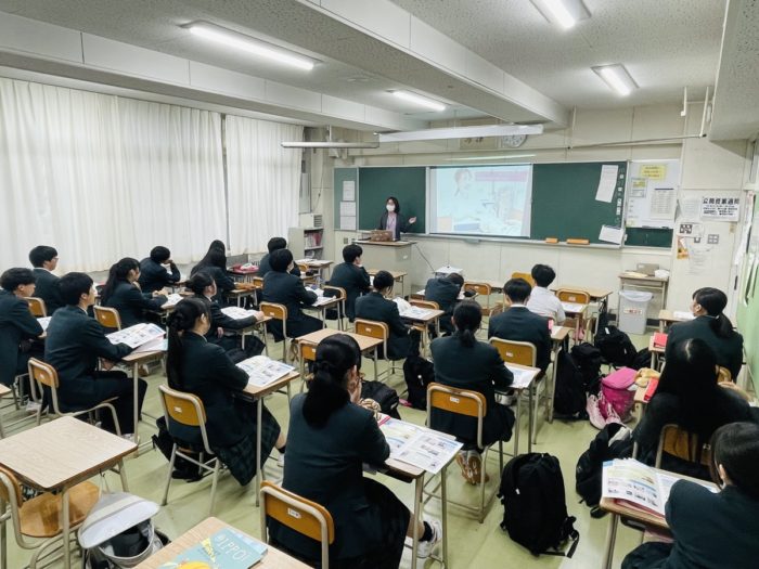 10/23札幌西陵高校の「総合的な探求の時間」で出張講義をいたしました