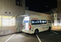 10/25 野幌店（江別市）にて「災害救援車」を使用した災害訓練を実施いたしました