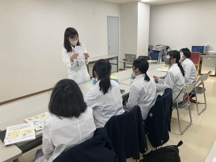 10/29高校生向け「フィールドスタディ（会社見学・職場体験）」を実施いたしました