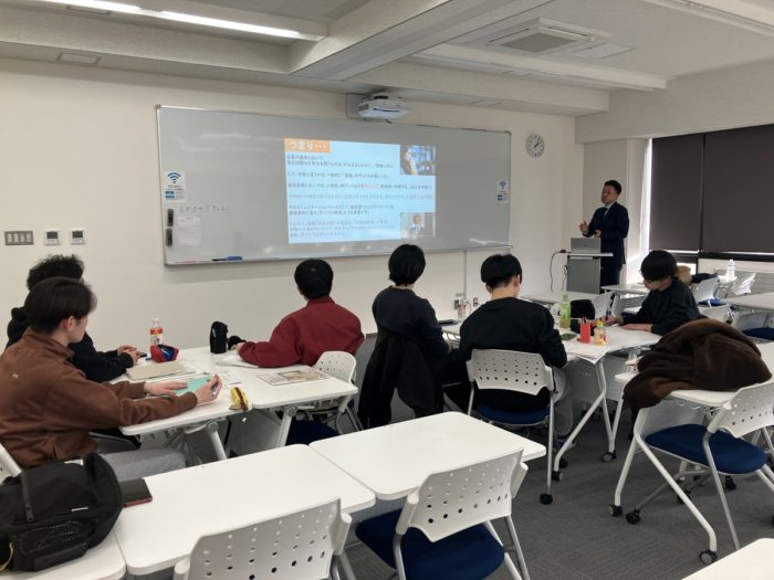12/25札幌国際大学にてキャリア支援講座を行いました
