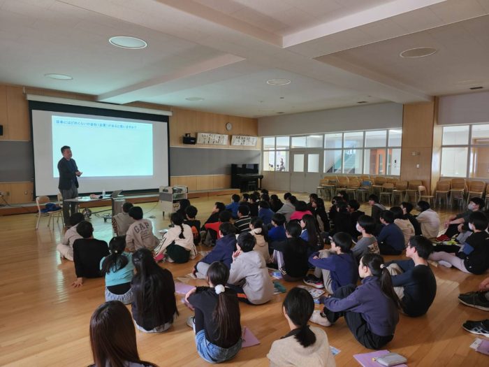 1/30桑園小学校(札幌市)にて授業を行いました