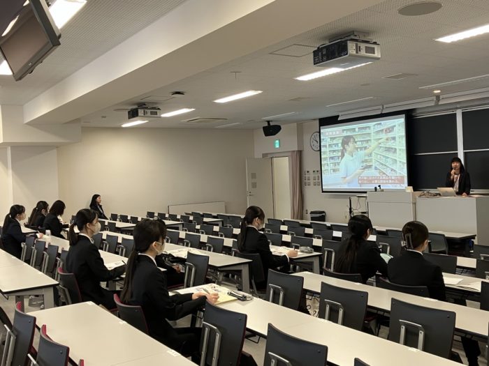 3/21「北海道武蔵女子短期大学」学内にて説明会を開催いたしました