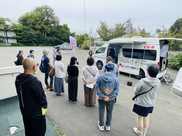 9/20 当別町地域防災セミナーにて「災害救援車」を展示しました
