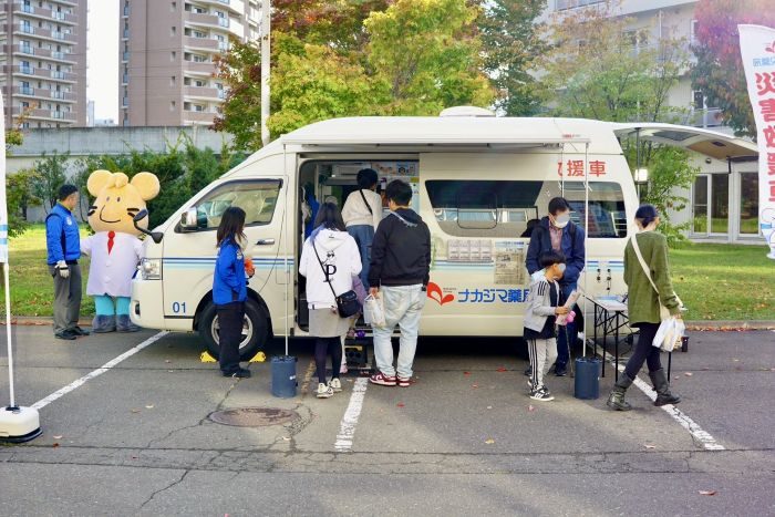 10/19「もしも北海道2025 in Sapporo」にて「災害救援車」を展示しました