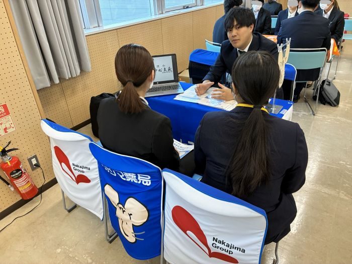 10/20 北海道医療大学「薬学部業界研究セミナー」に参加いたしました
