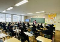 1/30伏見中学校（札幌市）_職業講話に参加いたしました