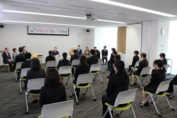 2026年度ナカジマグループ入社式が行われました