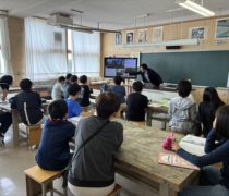 6/22八軒西小学校（札幌市）_職業講話に参加いたしました