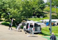 7/26 SAPPORO BANKEI FOREST OUTDOOR WORLDにて“ナカジマ薬局 災害救援車”を展示いたしました