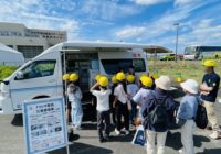 9/10 第34回地域防災訓練（北広島市）にて「災害救援車」を展示しました