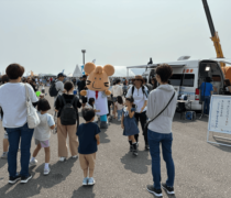 9/6 はたらくのりもの大集合in函館にて“ナカジマ薬局 災害救援車”を展示いたしました