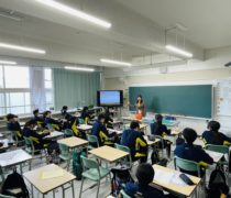 10/14新川中学校（札幌市）_職業講話に参加いたしました
